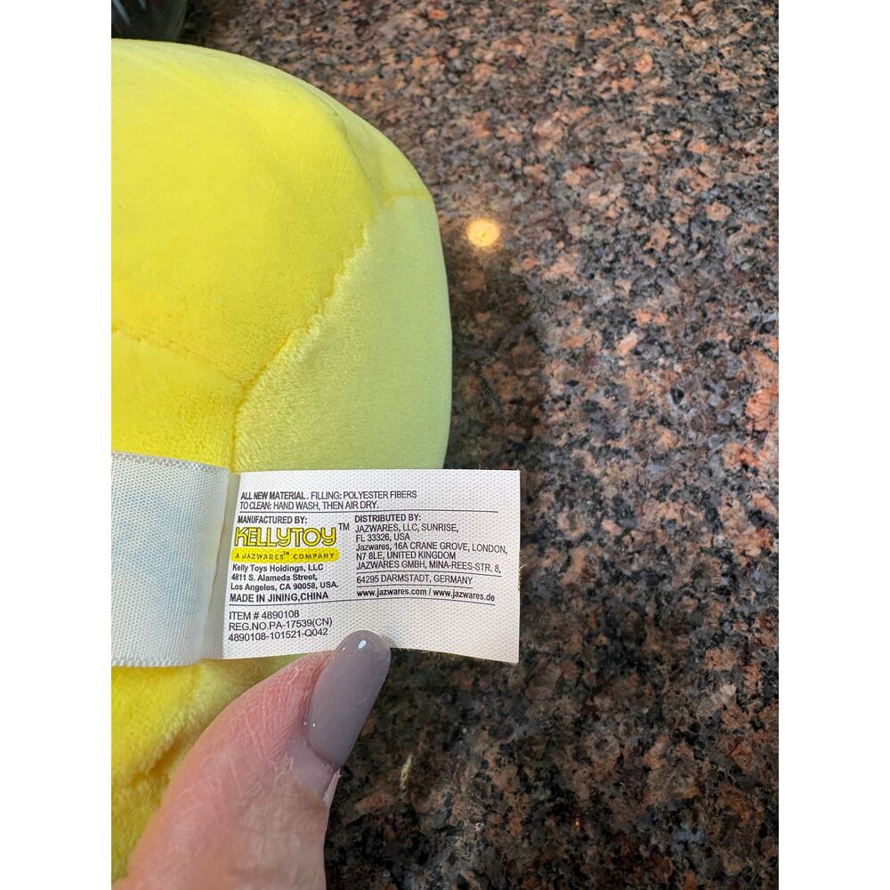 Squishmallows Leticia the Lemon 4Ever Bestie Squad 7.5" NWT - Picture 8 of 8